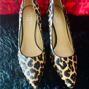 Franco Sarto Leopard Print Heels